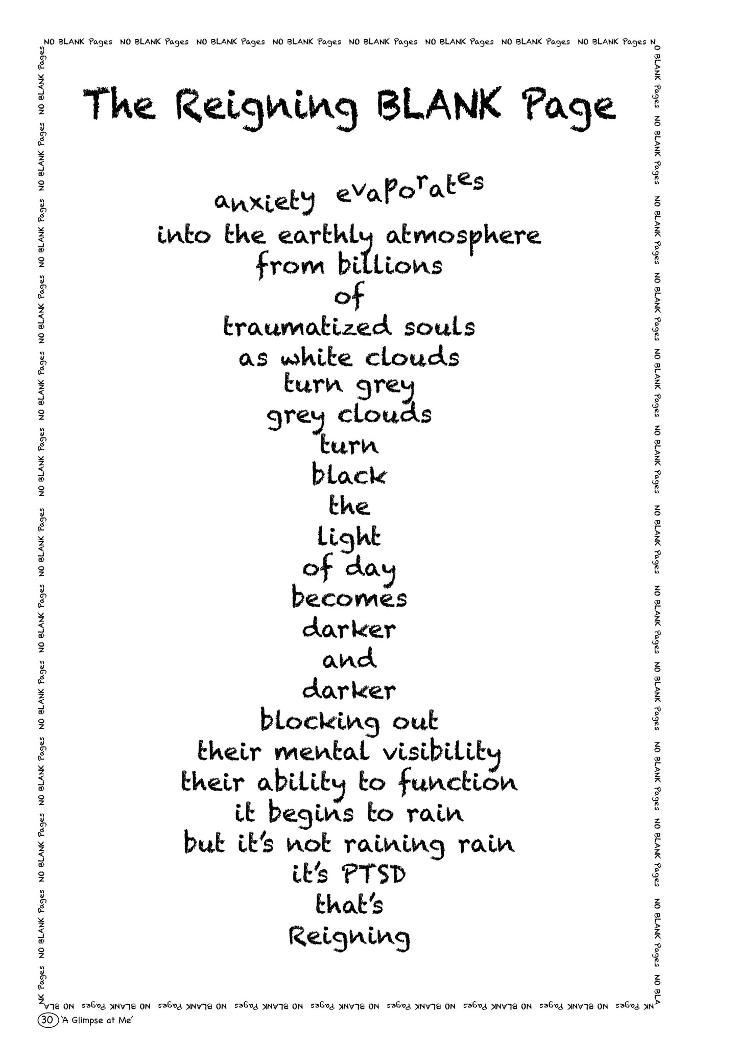 A Glimpse at Me...Stumbling Through PTSD (Paperback & Kindle Versions)