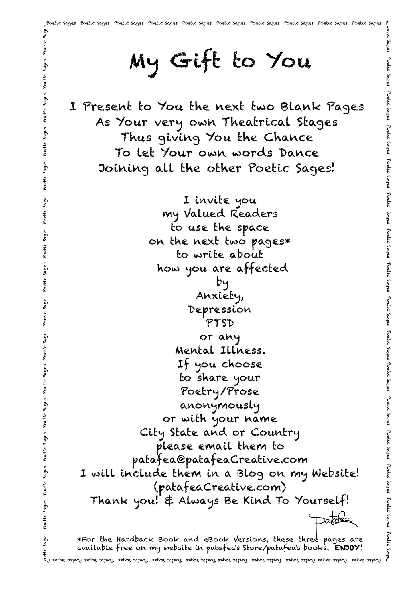 A Glimpse at Me...Stumbling Through PTSD (Paperback & Kindle Versions)