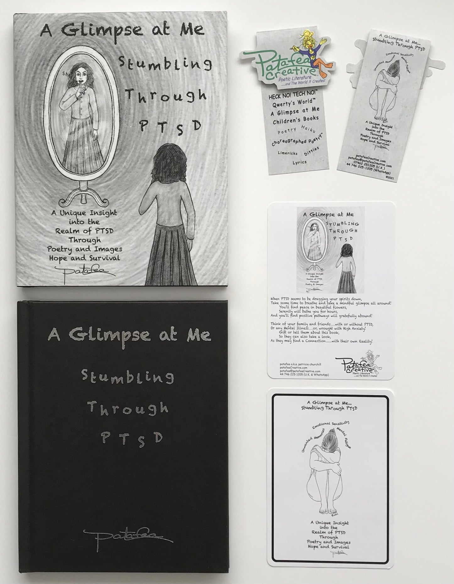 A Glimpse at Me...Stumbling Through PTSD (Hardback with Dust Jacket)