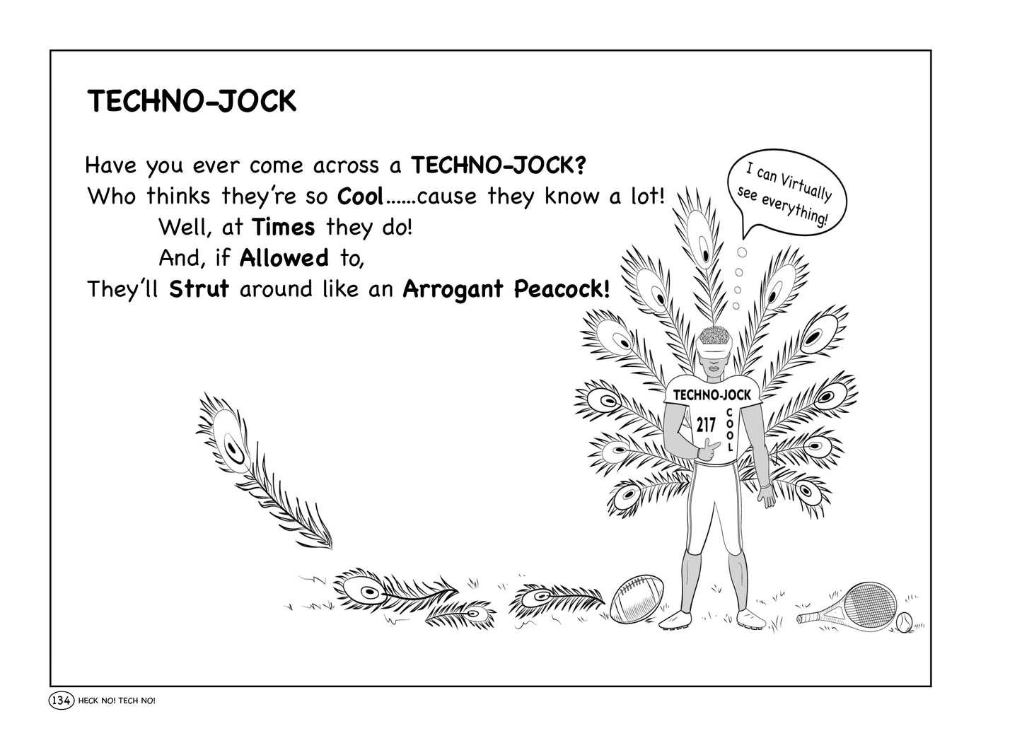 HECK NO! TECH NO! A Humorous Glimpse at the Madness of Technology! - 2nd Edition (Paperback)