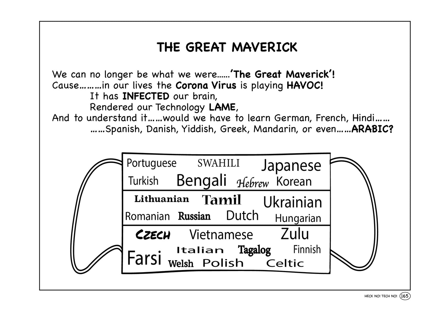 HECK NO! TECH NO! A Humorous Glimpse at the Madness of Technology! -                 3rd Edition (Paperback & eBooks)