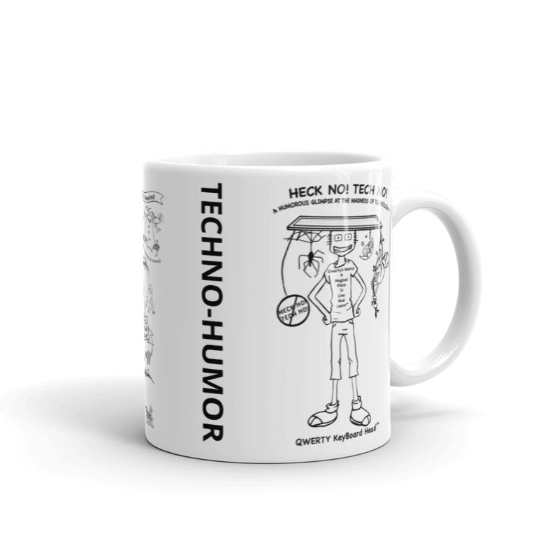'HECK NO! TECH NO!'  MUG