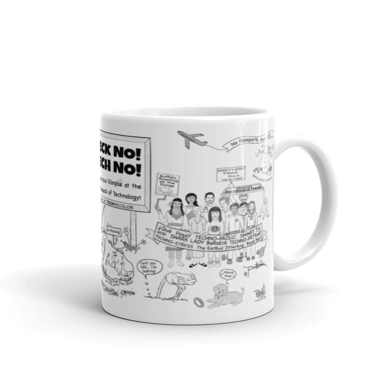 'HECK NO! TECH NO!'  MUG