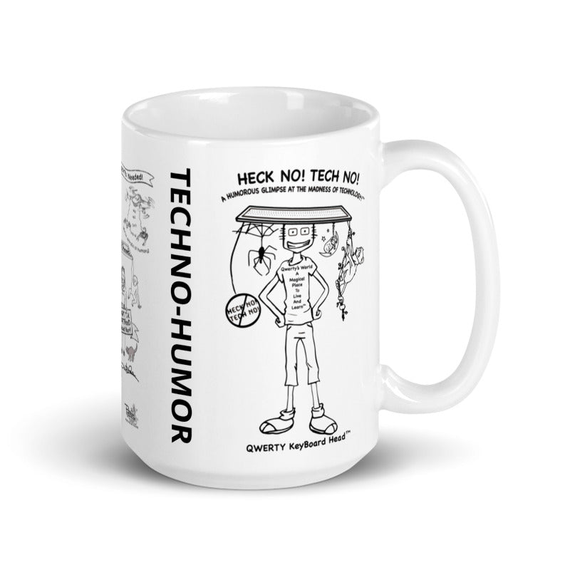 'HECK NO! TECH NO!'  MUG