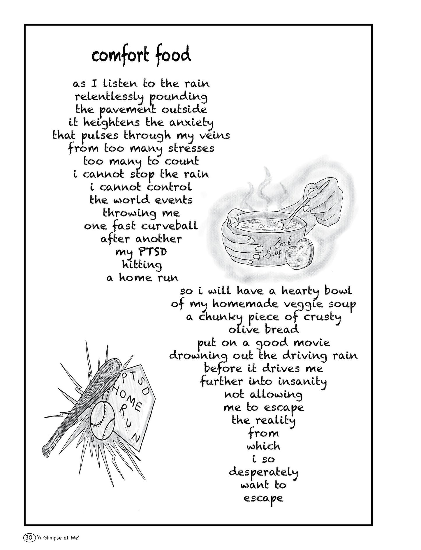 A Glimpse at Me...Stumbling Through PTSD (Paperback & Kindle Versions)