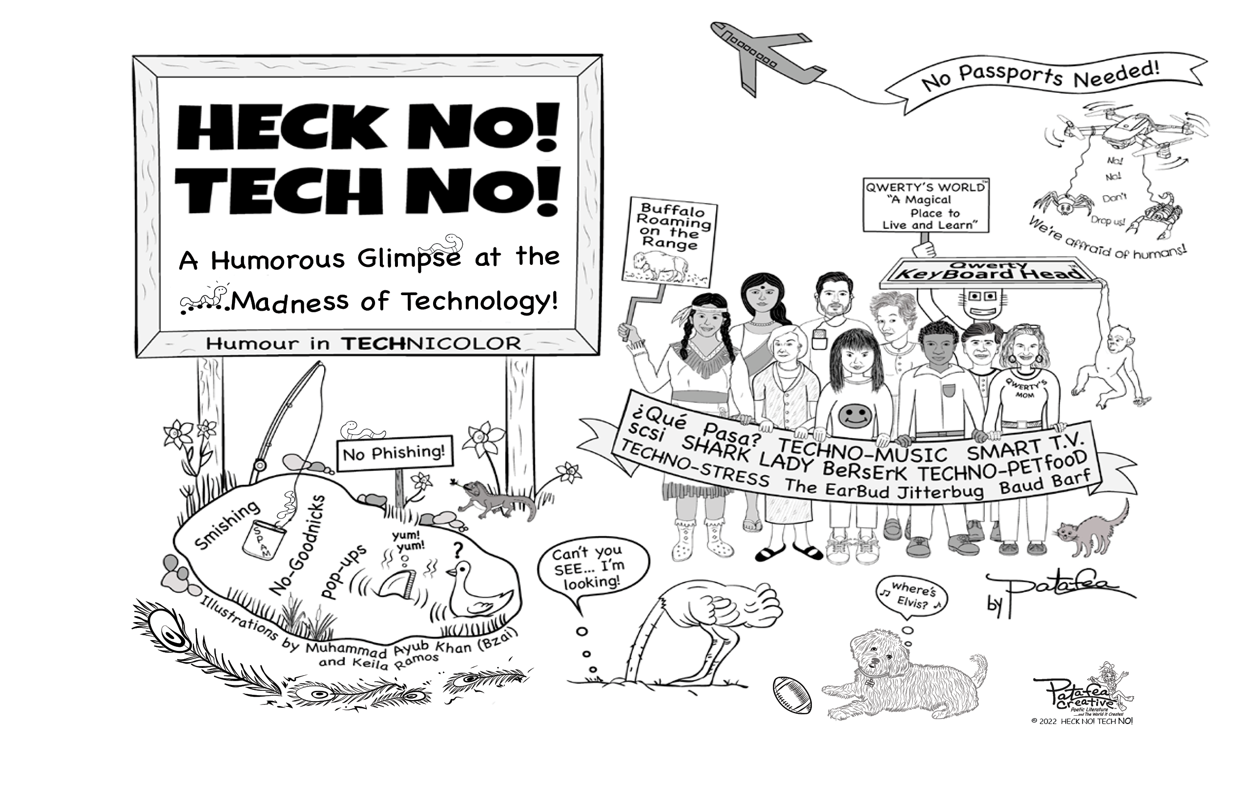 HECK NO! TECH NO! 'Blank Page' Poetry Submissions – patafeaCreative