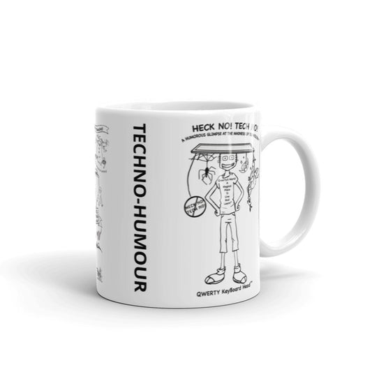 'HECK NO! TECH NO!'  MUG
