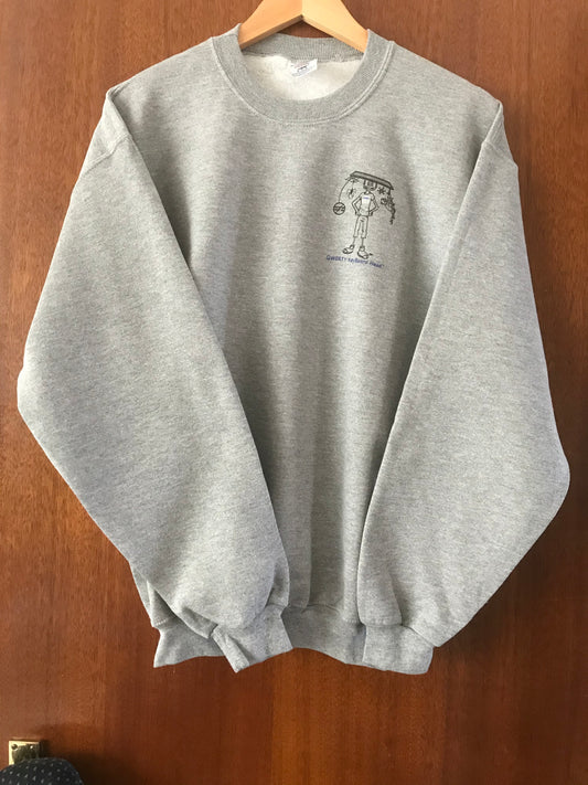 Vintage HECK NO! TECH NO! Crew Neck Sweatshirts