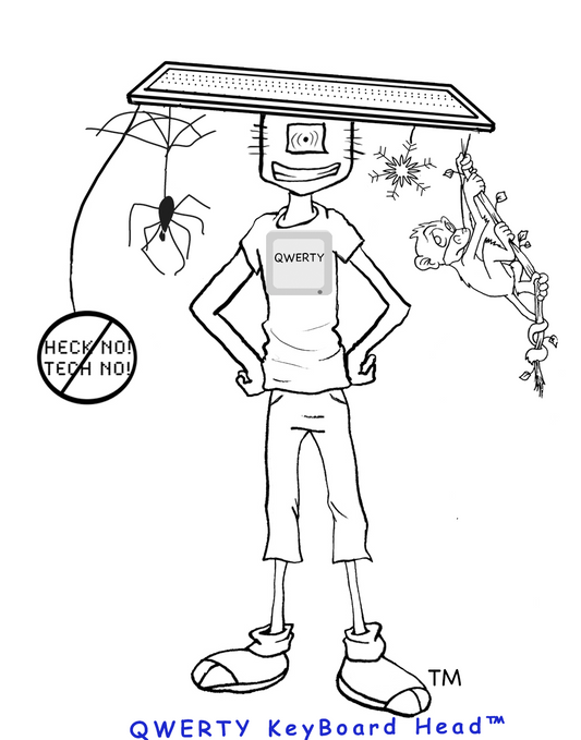 Vintage HECK NO! TECH NO! Crew Neck Sweatshirts